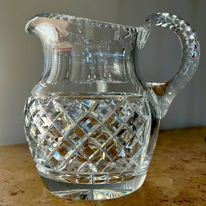 VTG Cut Crystal Pitcher, Poland
